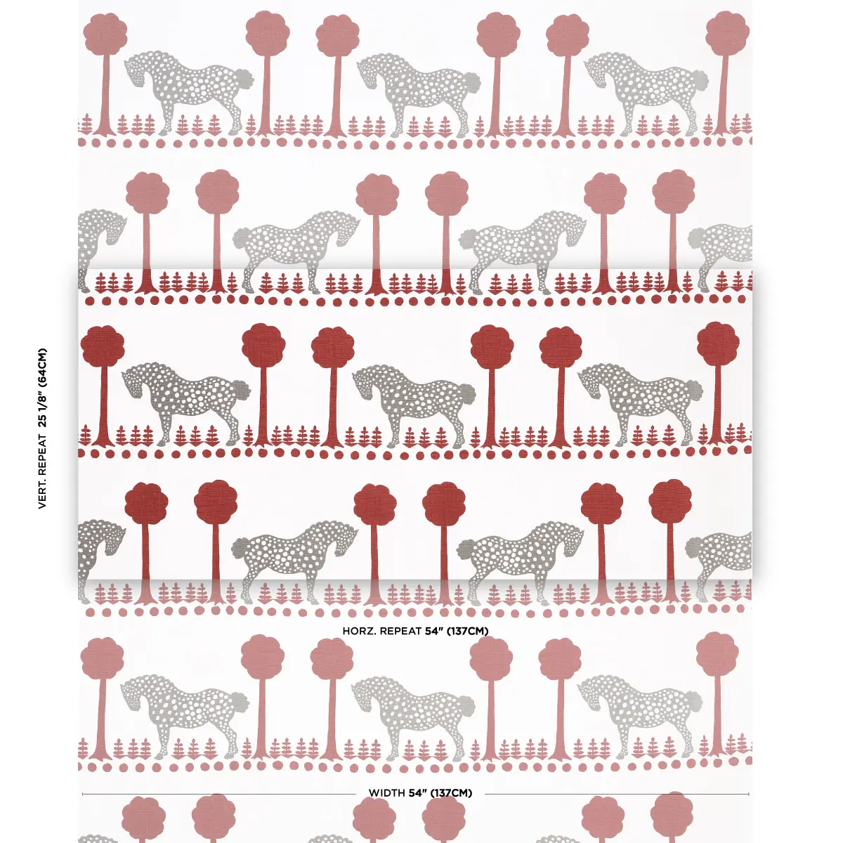 POLKA DOT PONY_ RED
