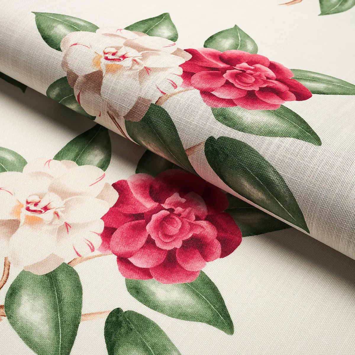 CASABLANCA FLORAL INDOOR/OUTDOOR_ GARNET