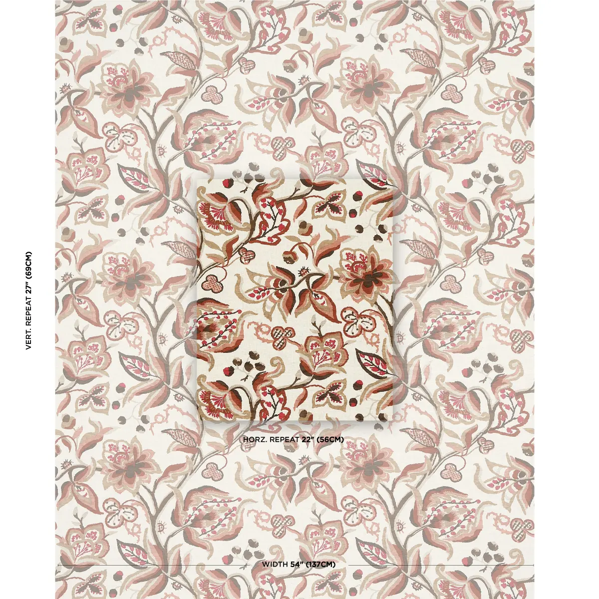 ALEXANDRA VINE LINEN_ NATURAL & SPICE