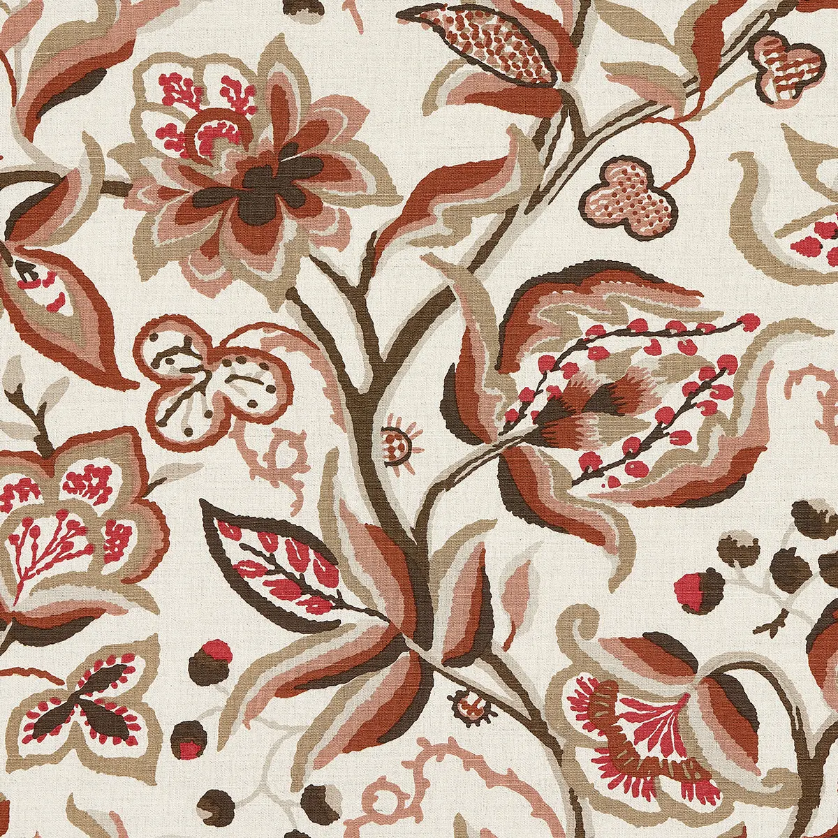 ALEXANDRA VINE LINEN_ NATURAL & SPICE