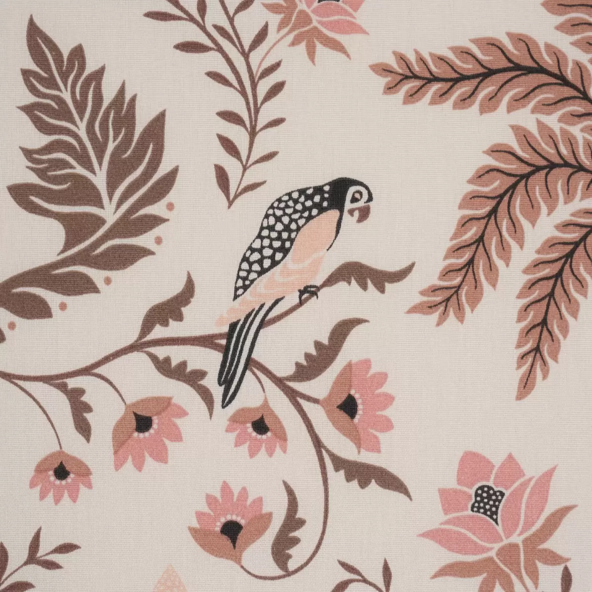 ISLAND PALM INDOOR/OUTDOOR_ PEACH & BROWN