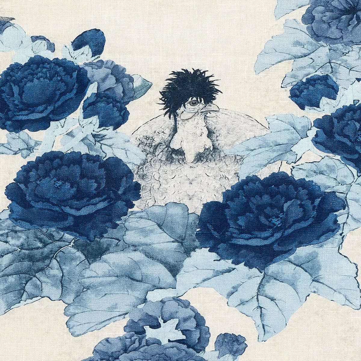 LADY HOLLYHOCK_ DELFT