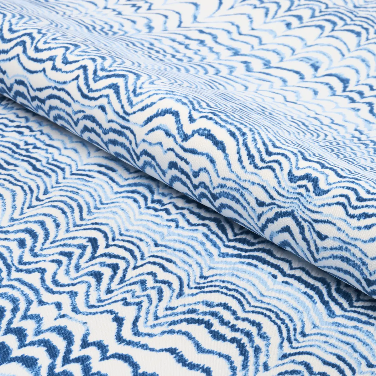 INK WAVE PRINT INDOOR/OUTDOOR_ INDIGO