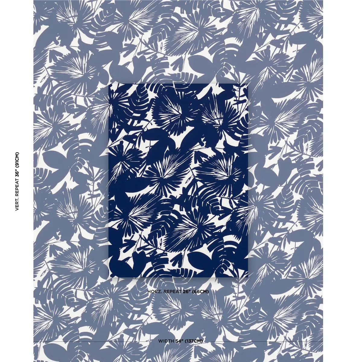 PALISADES PALM INDOOR/OUTDOOR_ INDIGO