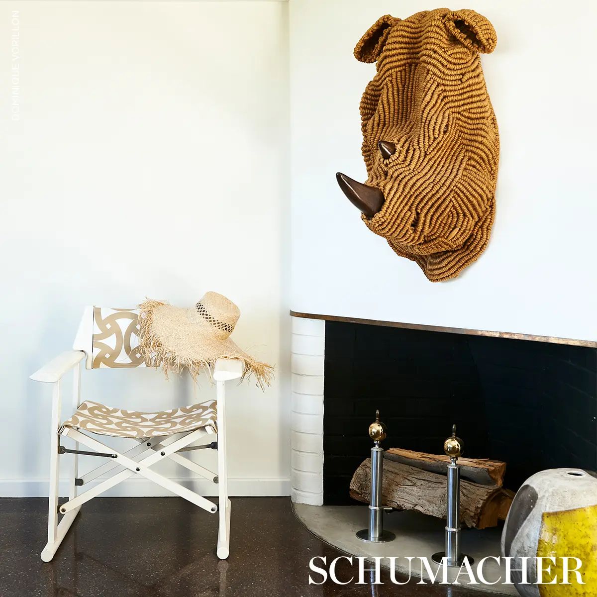 SANTORINI PRINT INDOOR/OUTDOOR_ DESERT
