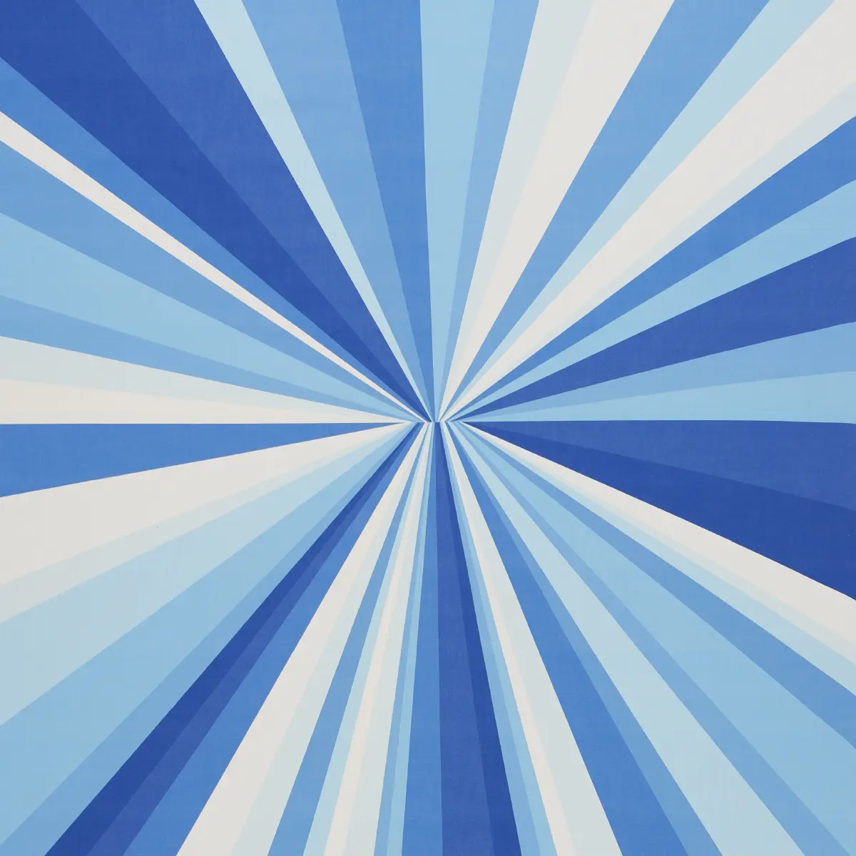 SUNBEAM PRINT INDOOR/OUTDOOR PANEL_ HORIZON BLUE