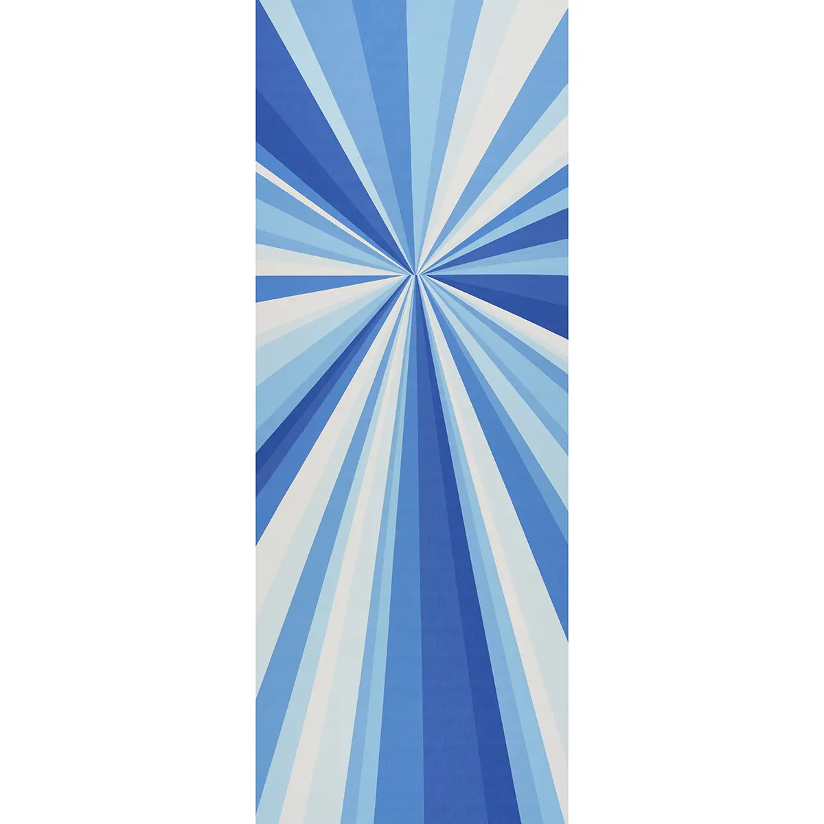 SUNBEAM PRINT INDOOR/OUTDOOR PANEL_ HORIZON BLUE