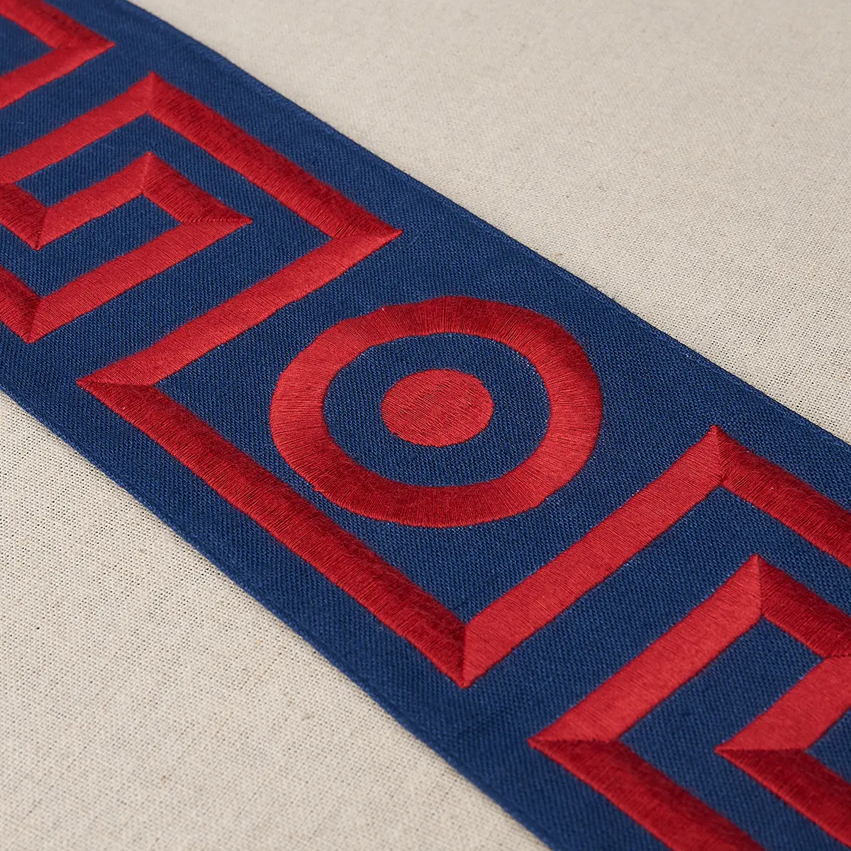 PLATO TAPE_ NAVY AND RED