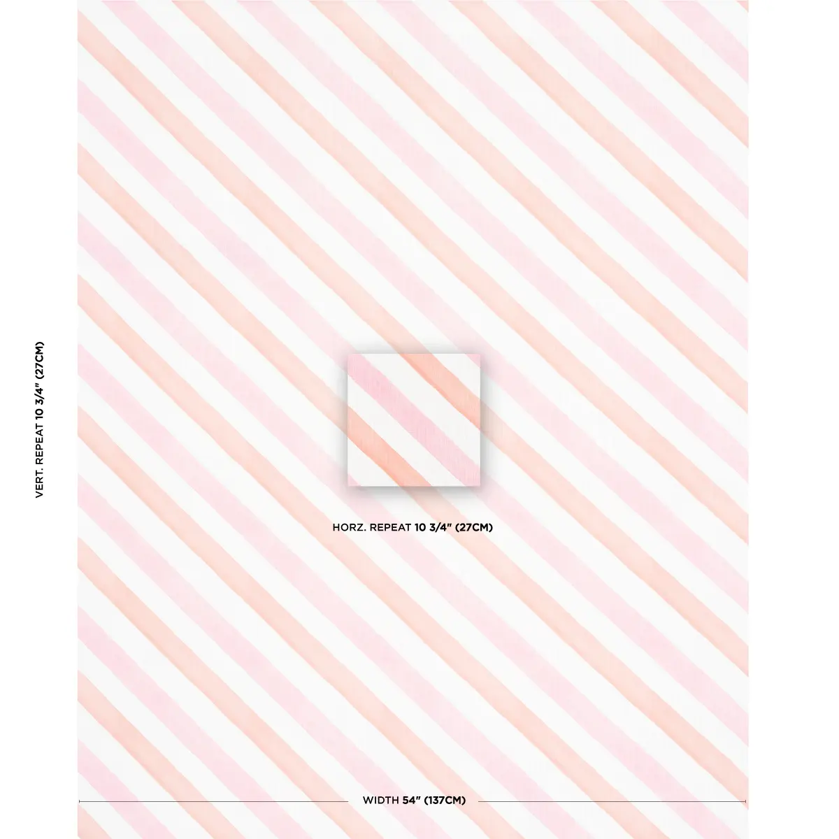 SEASIDE STRIPE INDOOR/OUTDOOR_ SORBET
