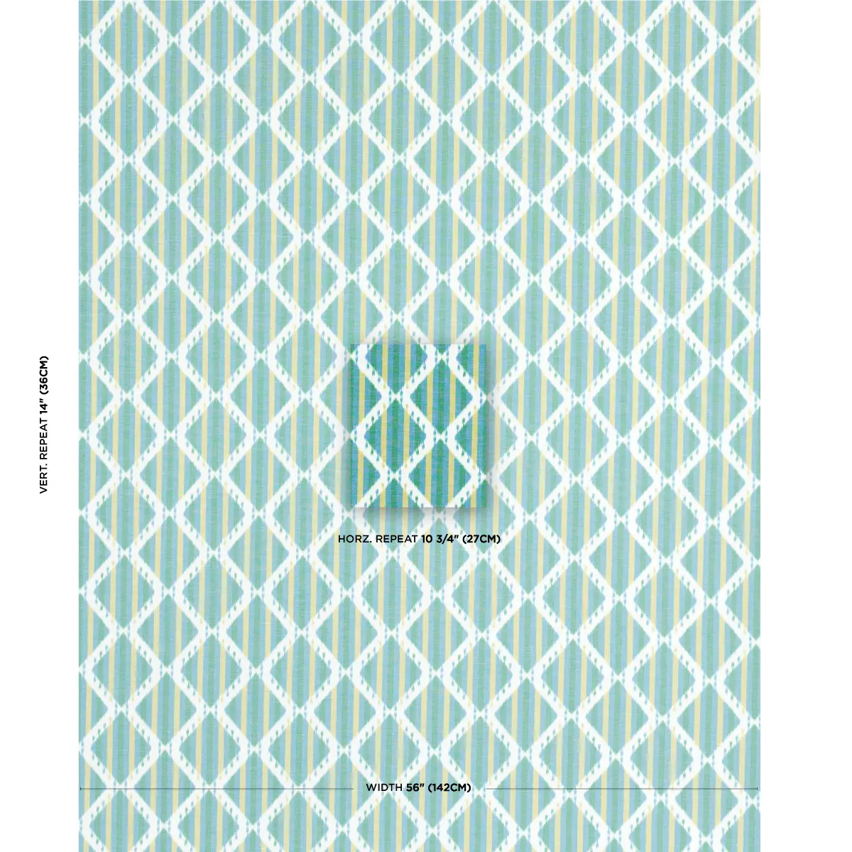 KAI STRIPED IKAT_ GREEN