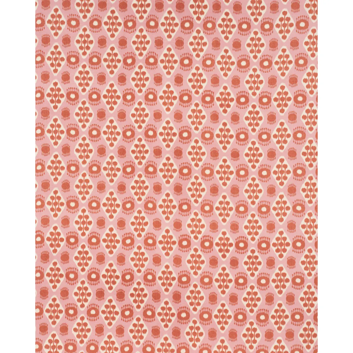HAMILTON IKAT_ PINK AND TANGERINE