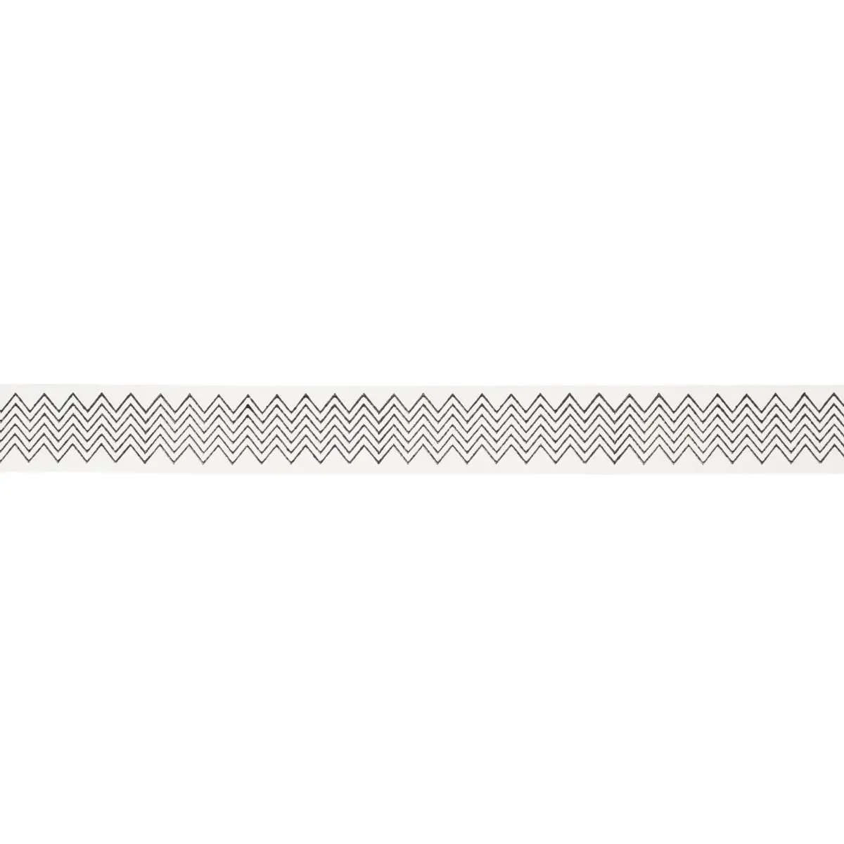 LEORA HAND BLOCKED TAPE NARROW_ CHARCOAL