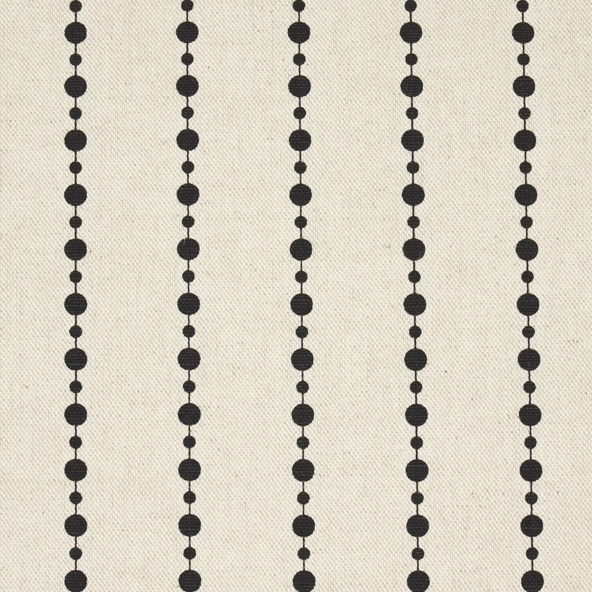 BEADED STRIPE_ BLACK AND CREAM