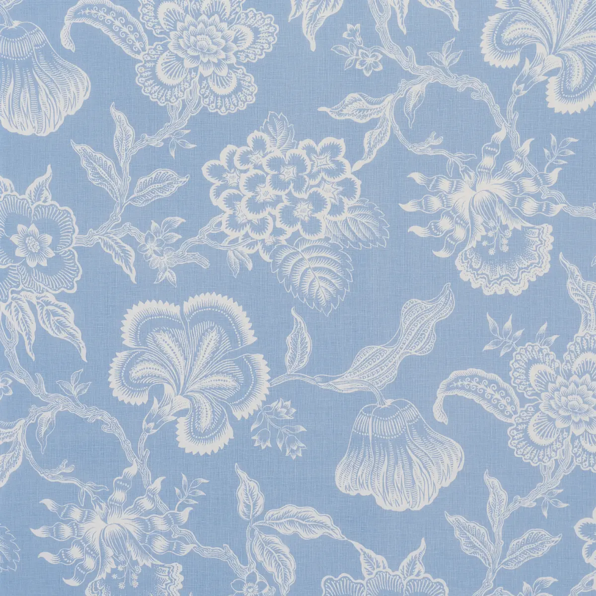 HOTHOUSE FLOWERS SILHOUETTE_ BLISS BLUE