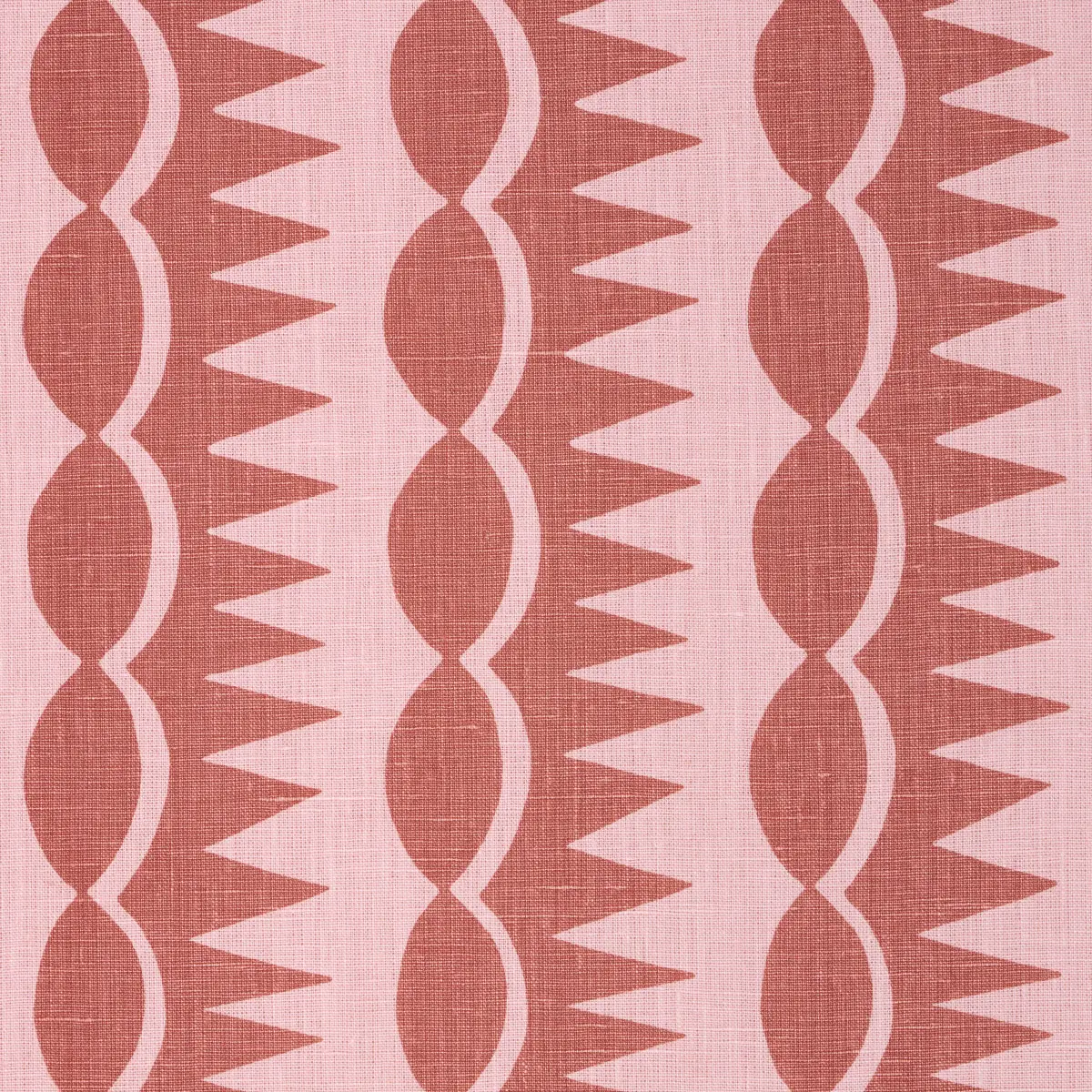DAGGER STRIPE_ RED ON PINK