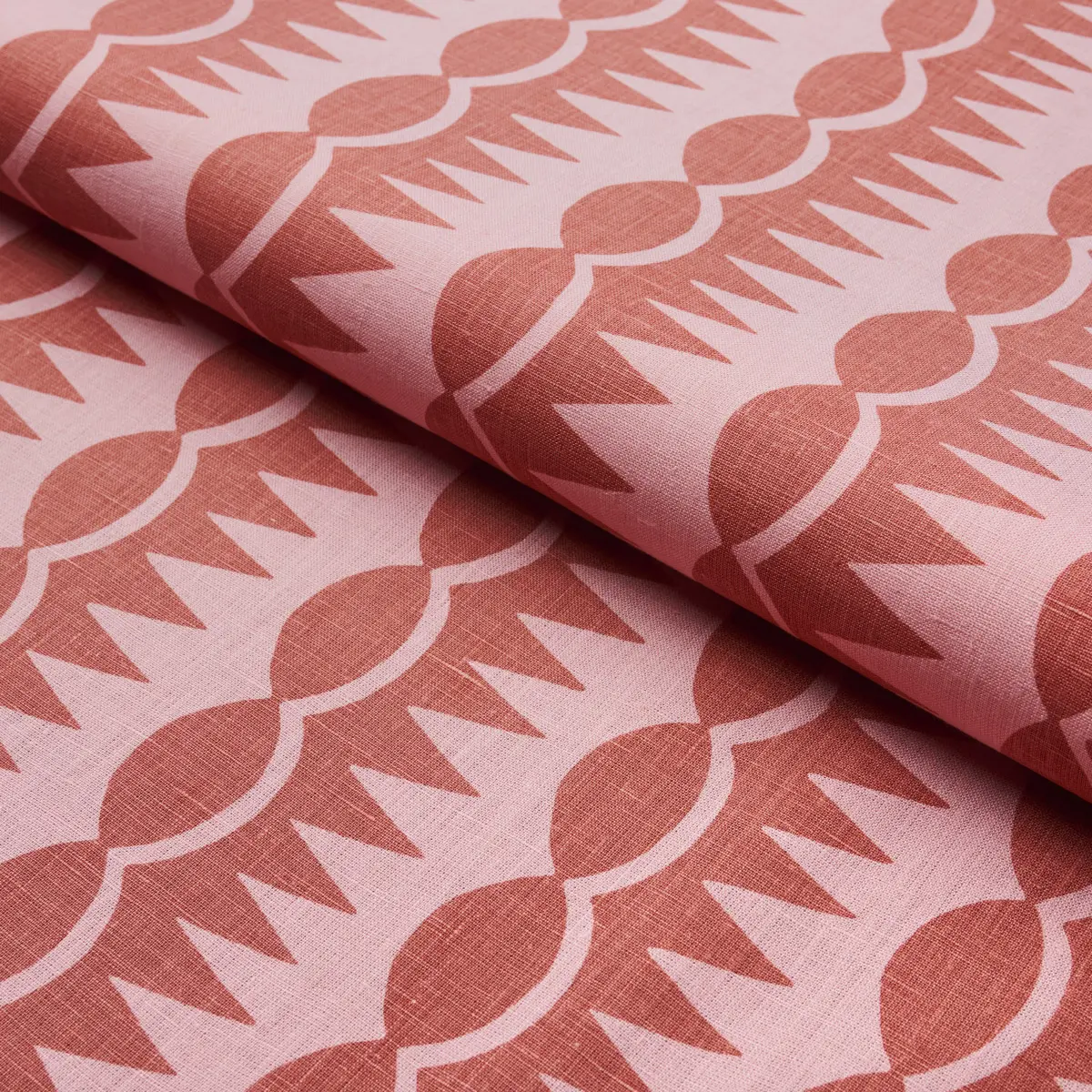 DAGGER STRIPE_ RED ON PINK