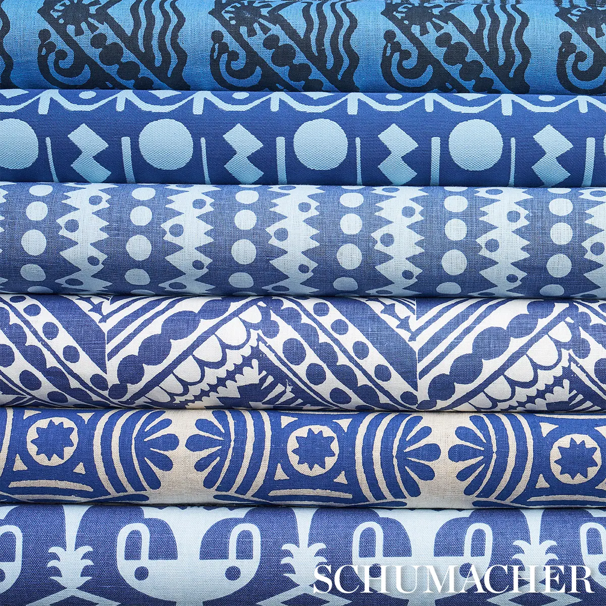 GILDED STAR BLOCK PRINT_ NAVY ON NATURAL