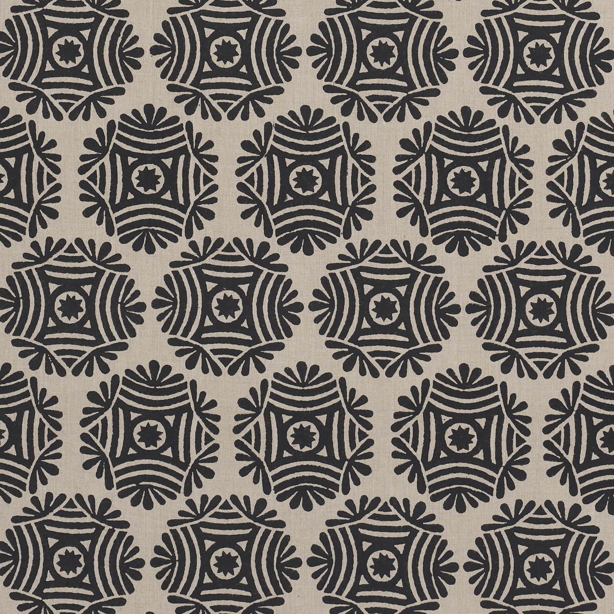 GILDED STAR HAND BLOCK_ BLACK