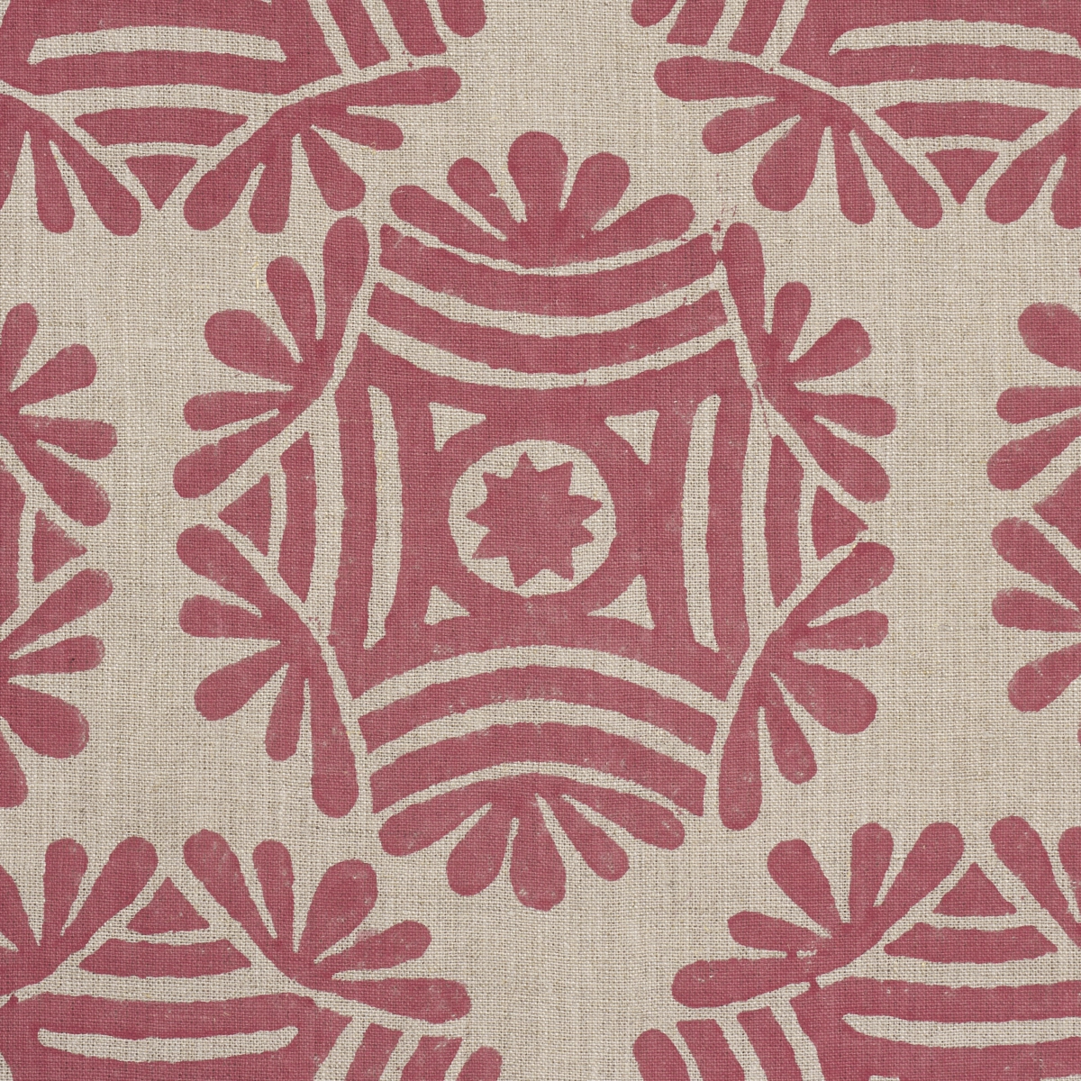 GILDED STAR HAND BLOCK_ RED