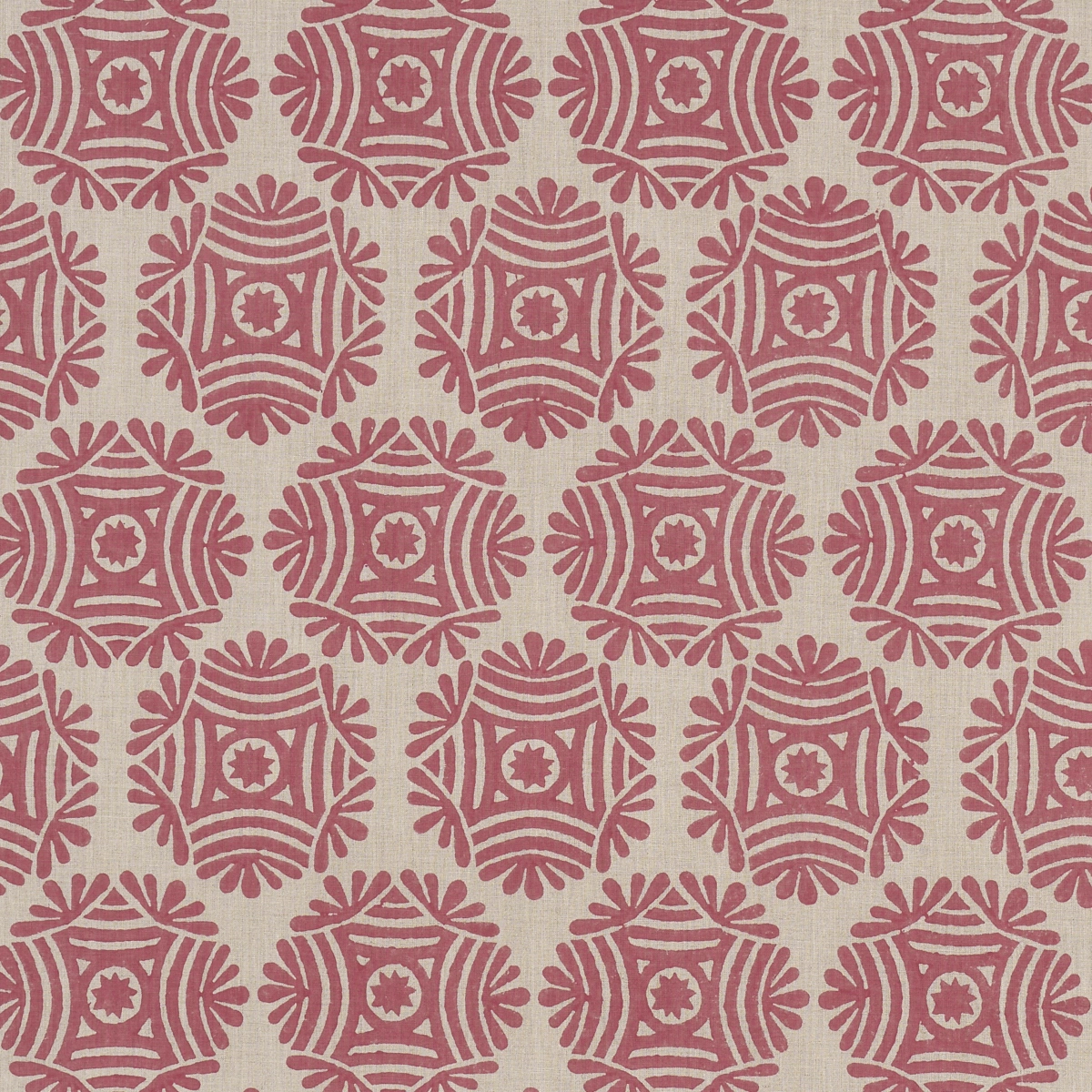 GILDED STAR HAND BLOCK_ RED