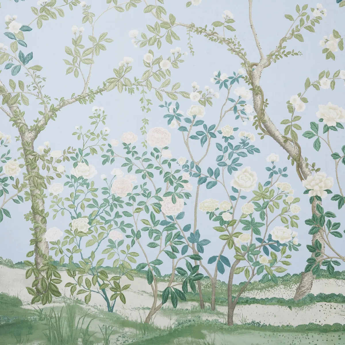 MADAME DE POMPADOUR PANEL_ BLUE