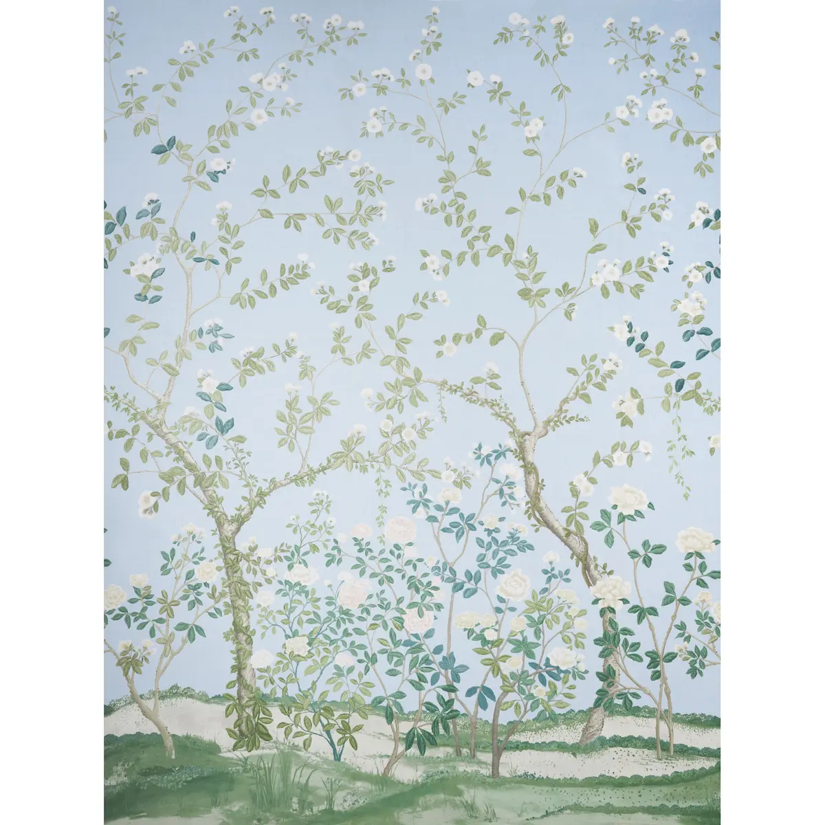 MADAME DE POMPADOUR PANEL_ BLUE