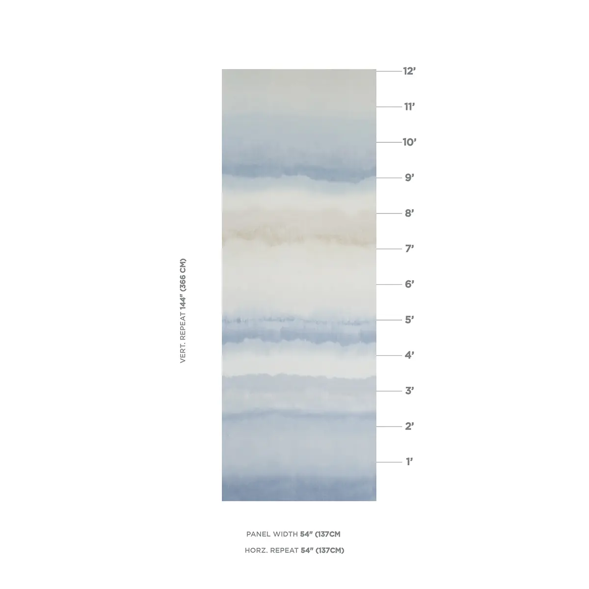 ORISSA PANEL_ BLUE & NATURAL