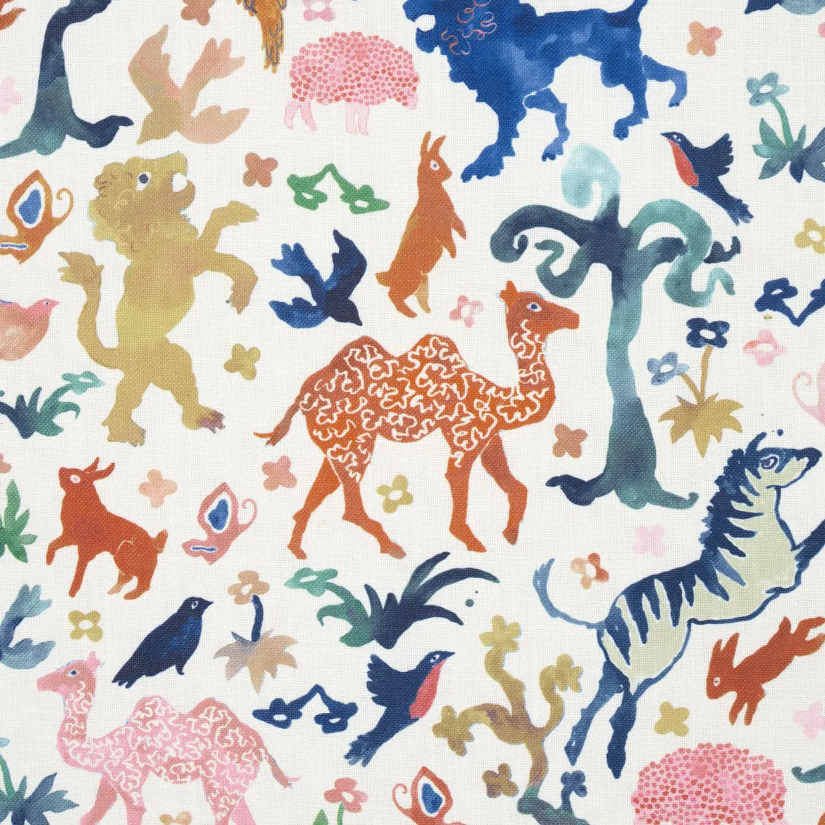 BEASTS INDOOR/OUTDOOR_ MULTI ON IVORY