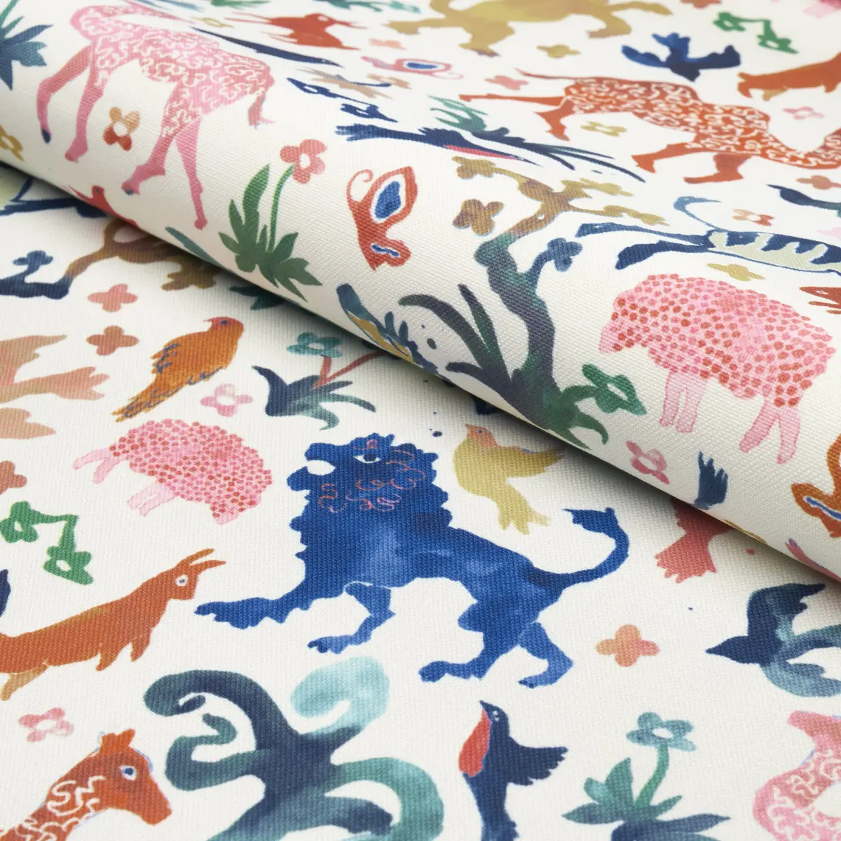 BEASTS INDOOR/OUTDOOR_ MULTI ON IVORY
