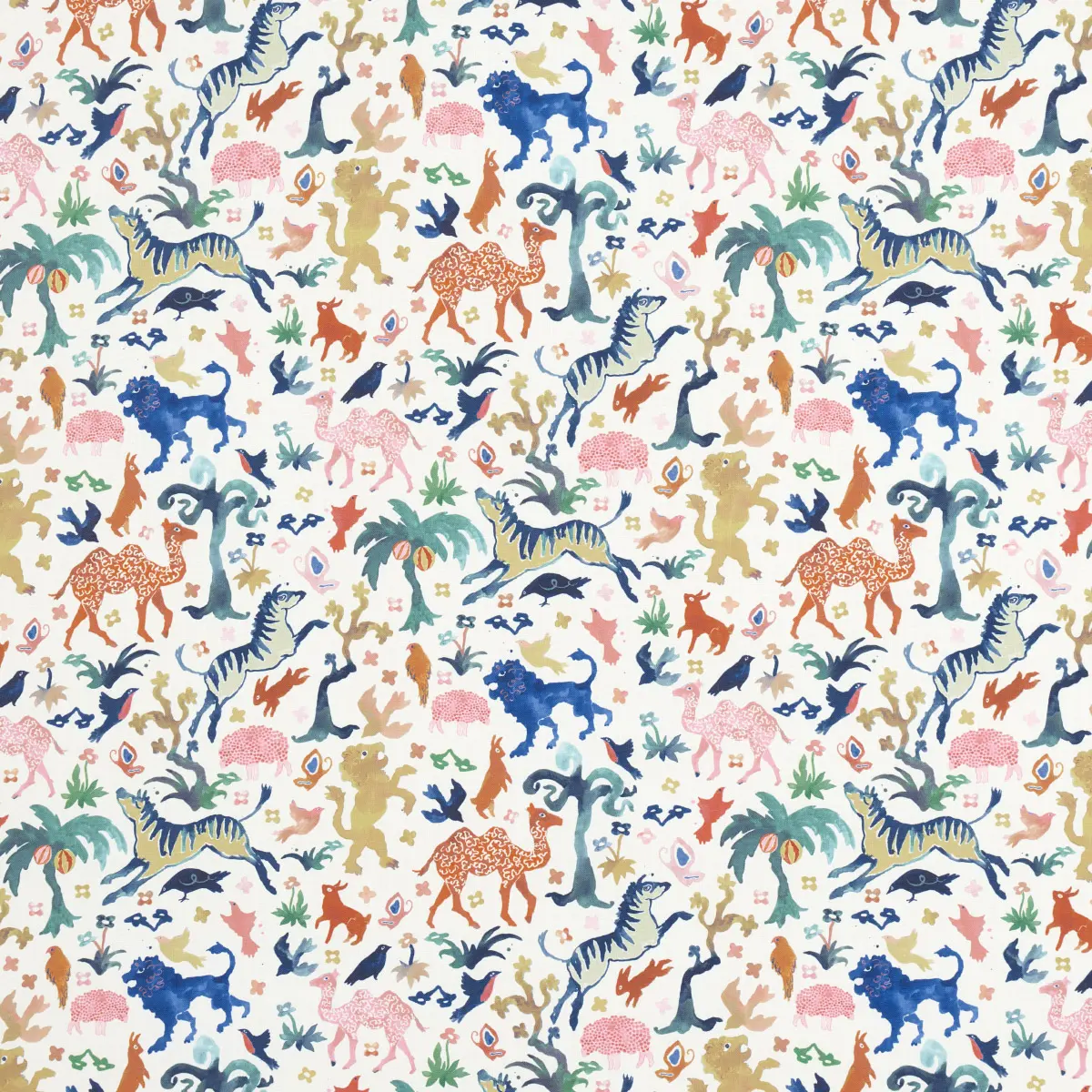 BEASTS INDOOR/OUTDOOR_ MULTI ON IVORY