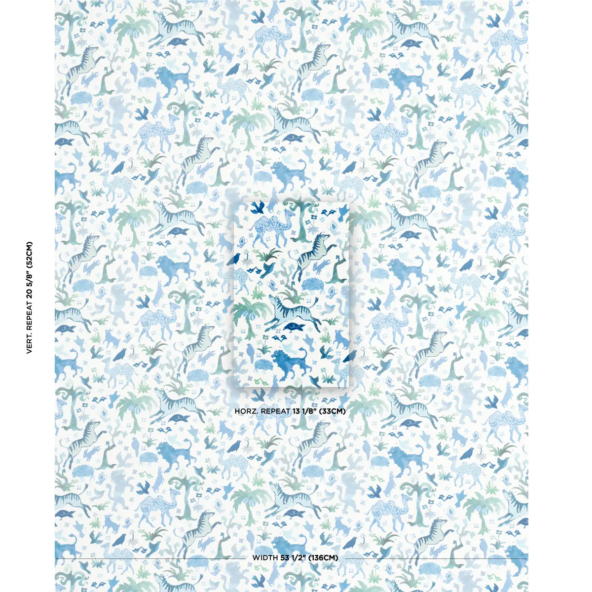BEASTS INDOOR/OUTDOOR_ BLUE AND GREEN