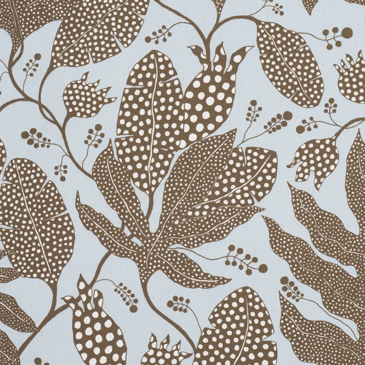 POLKA DOT JUNGLE_ BROWN & SKY