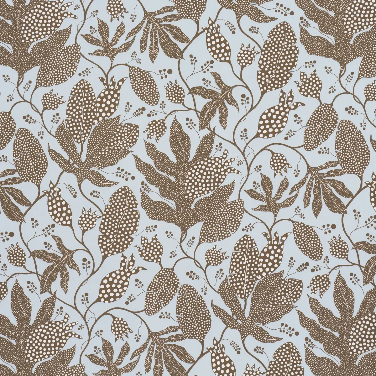 POLKA DOT JUNGLE_ BROWN & SKY