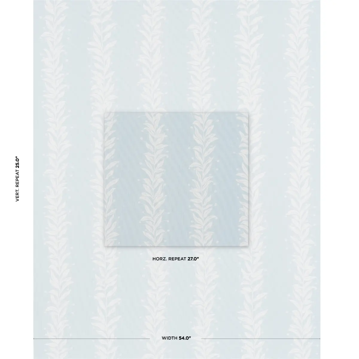 TENDRIL STRIPE INDOOR/OUTDOOR_ SKY