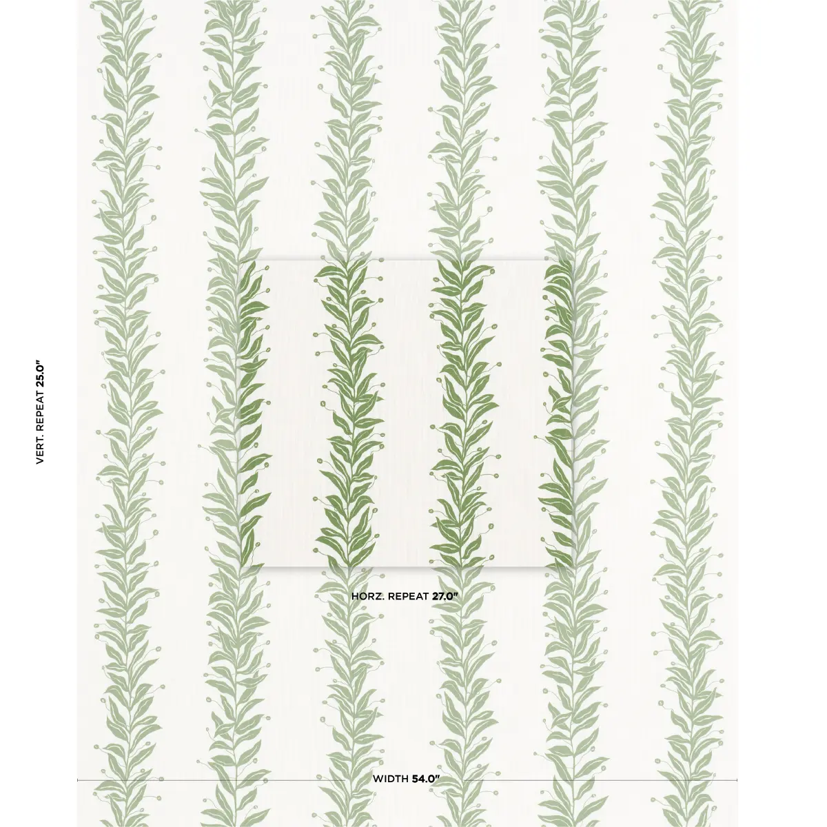 TENDRIL STRIPE INDOOR/OUTDOOR_ LEAF