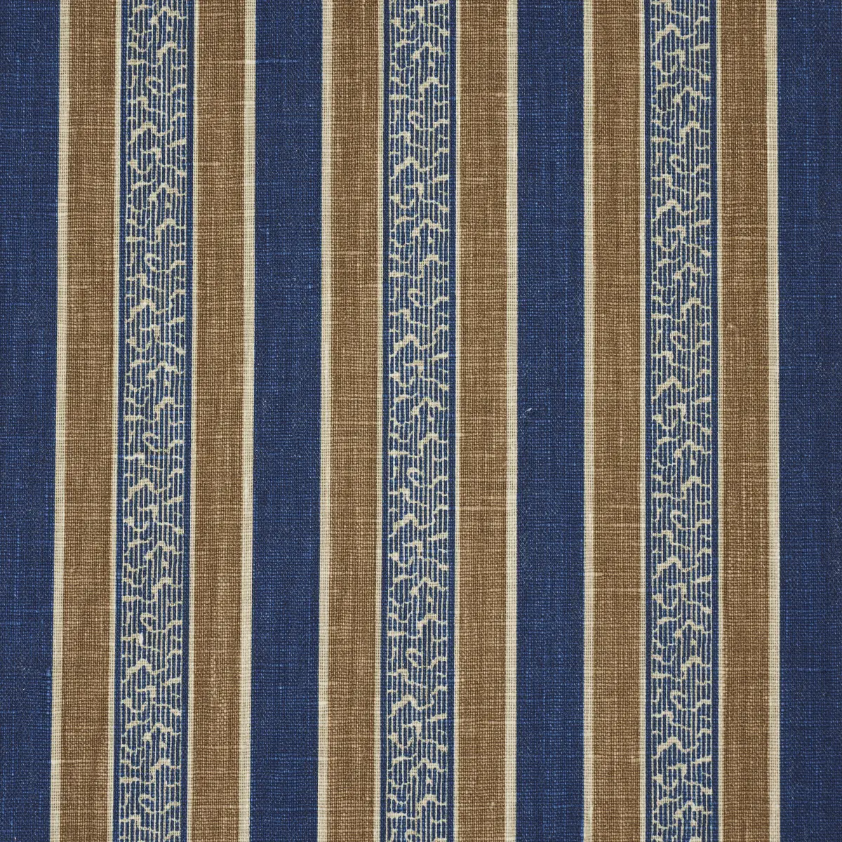 AUGUSTE STRIPE_ MARINE & COGNAC