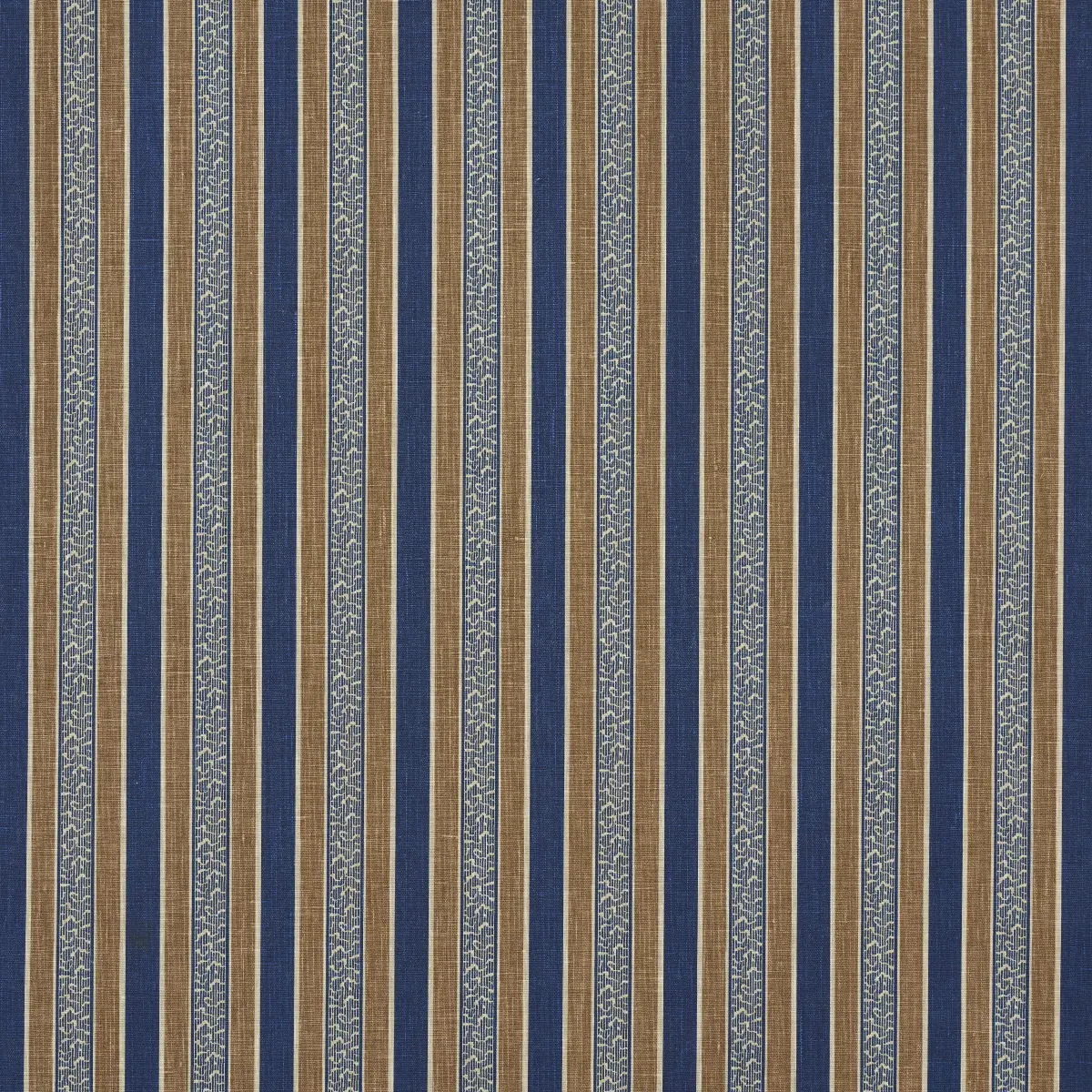 AUGUSTE STRIPE_ MARINE & COGNAC