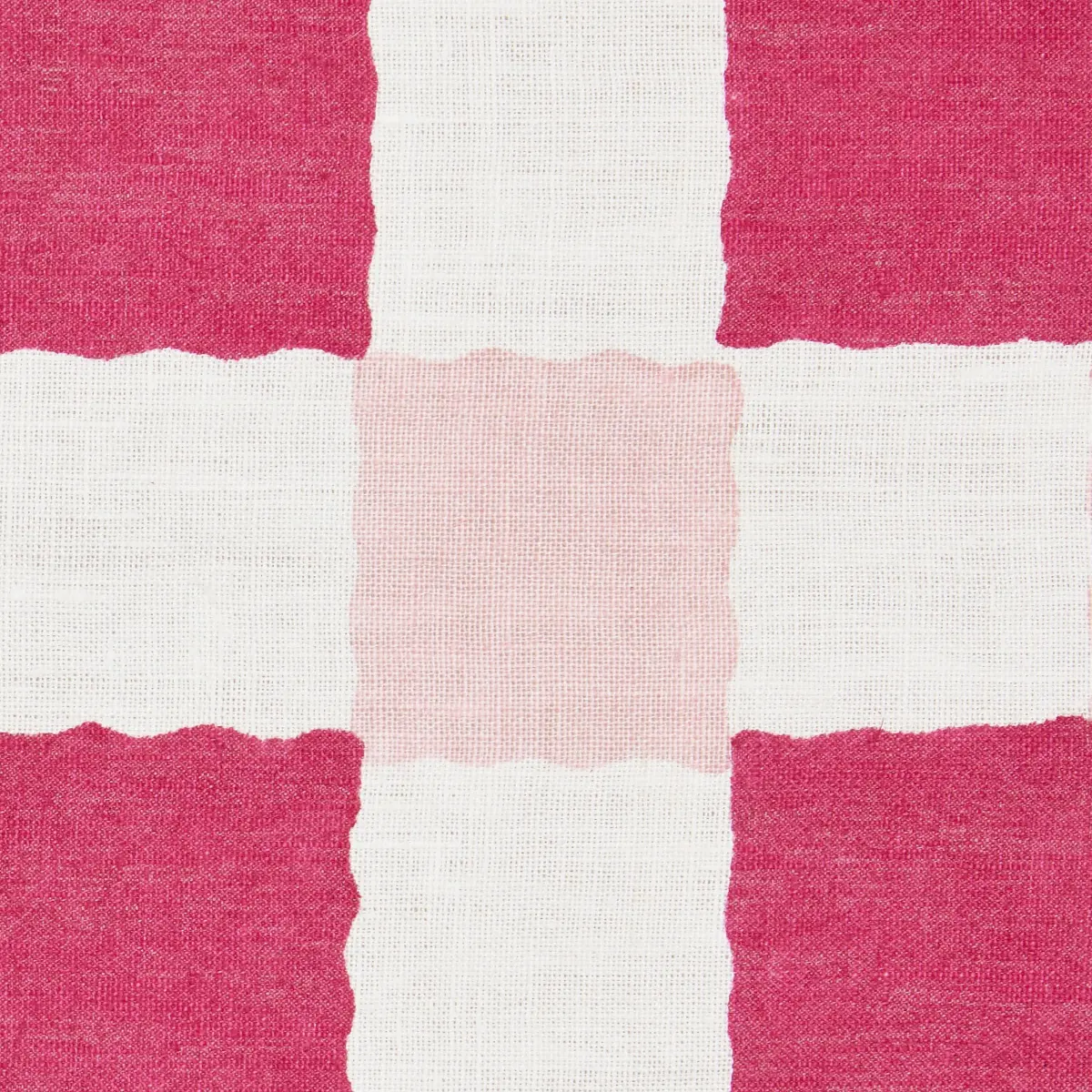 Chequer Hand Block Print_ PINKS