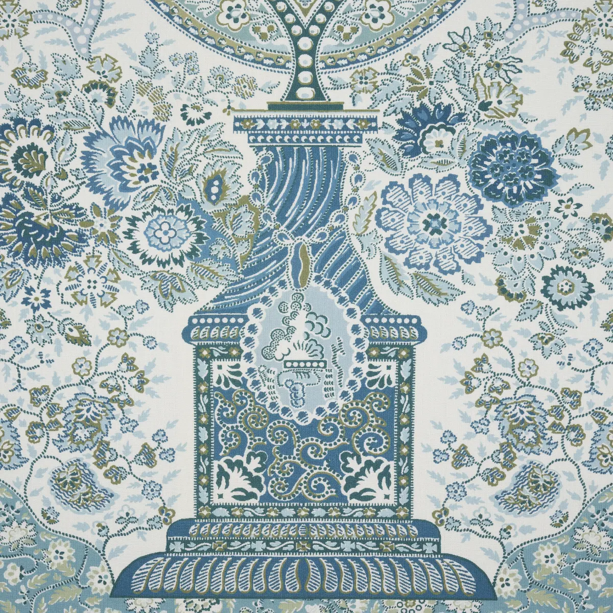 COLMERY PAISLEY PANEL_ PEACOCK