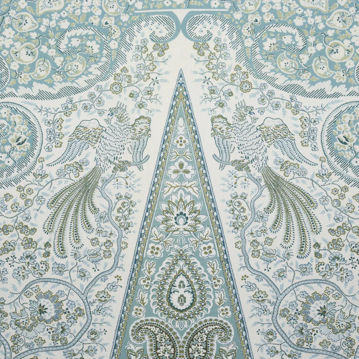 COLMERY PAISLEY PANEL_ PEACOCK