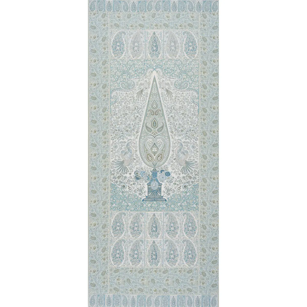 COLMERY PAISLEY PANEL_ PEACOCK