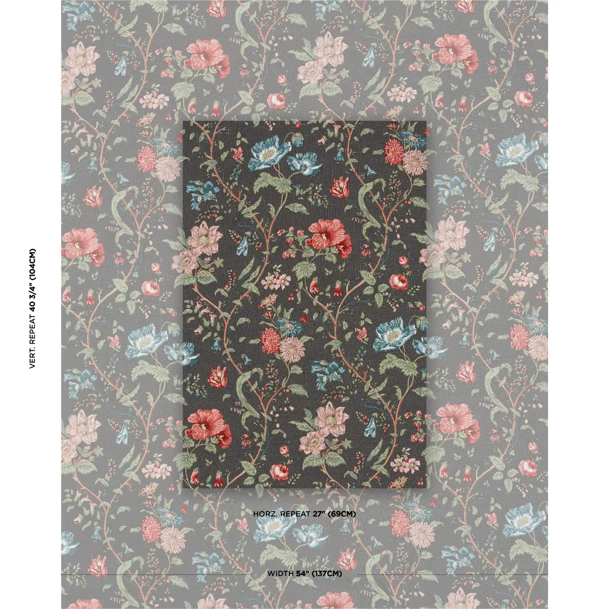 GISELLE FLORAL_ NOIR