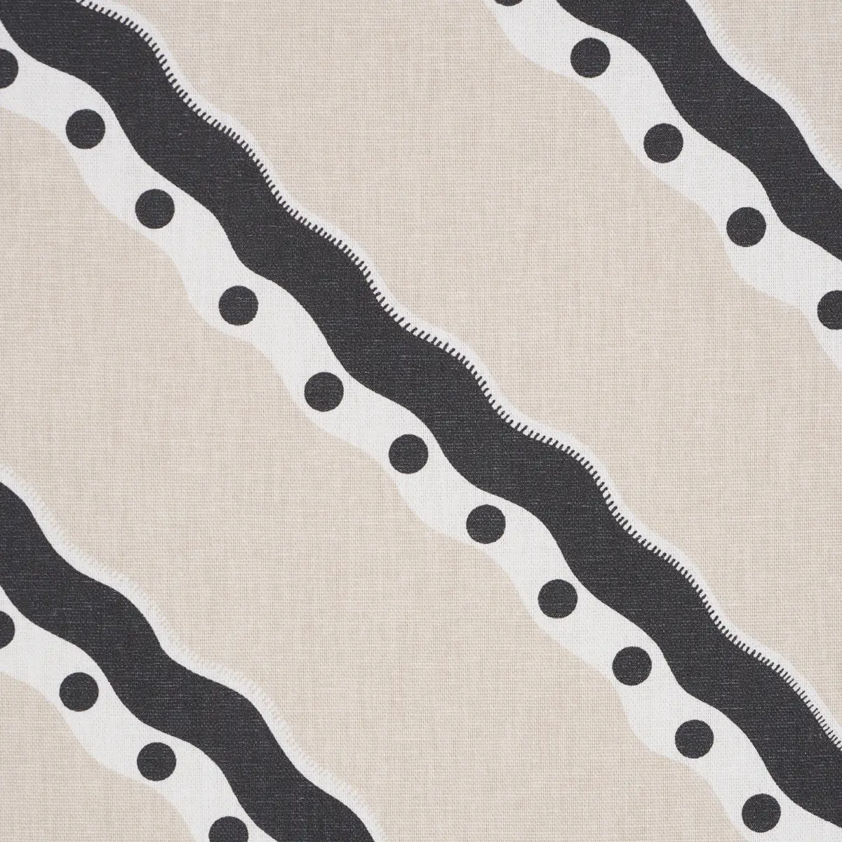 ROUSSEAU STRIPE_ BLACK & CREAM
