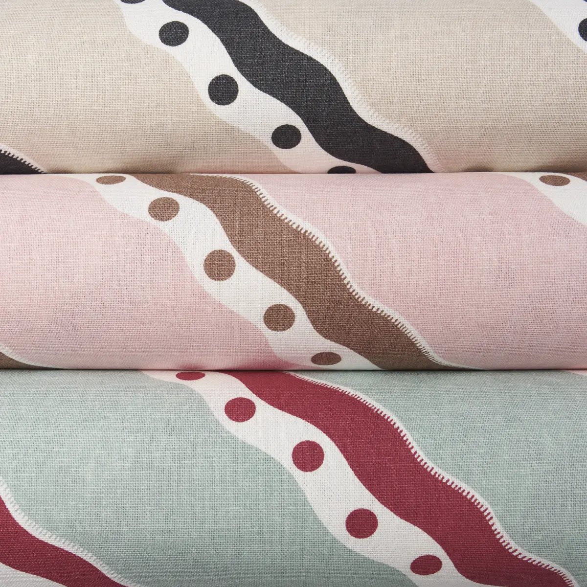 ROUSSEAU STRIPE_ BLACK & CREAM