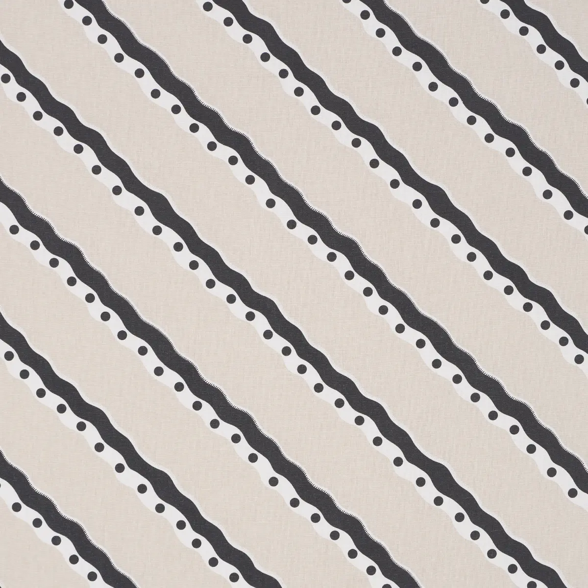 ROUSSEAU STRIPE_ BLACK & CREAM