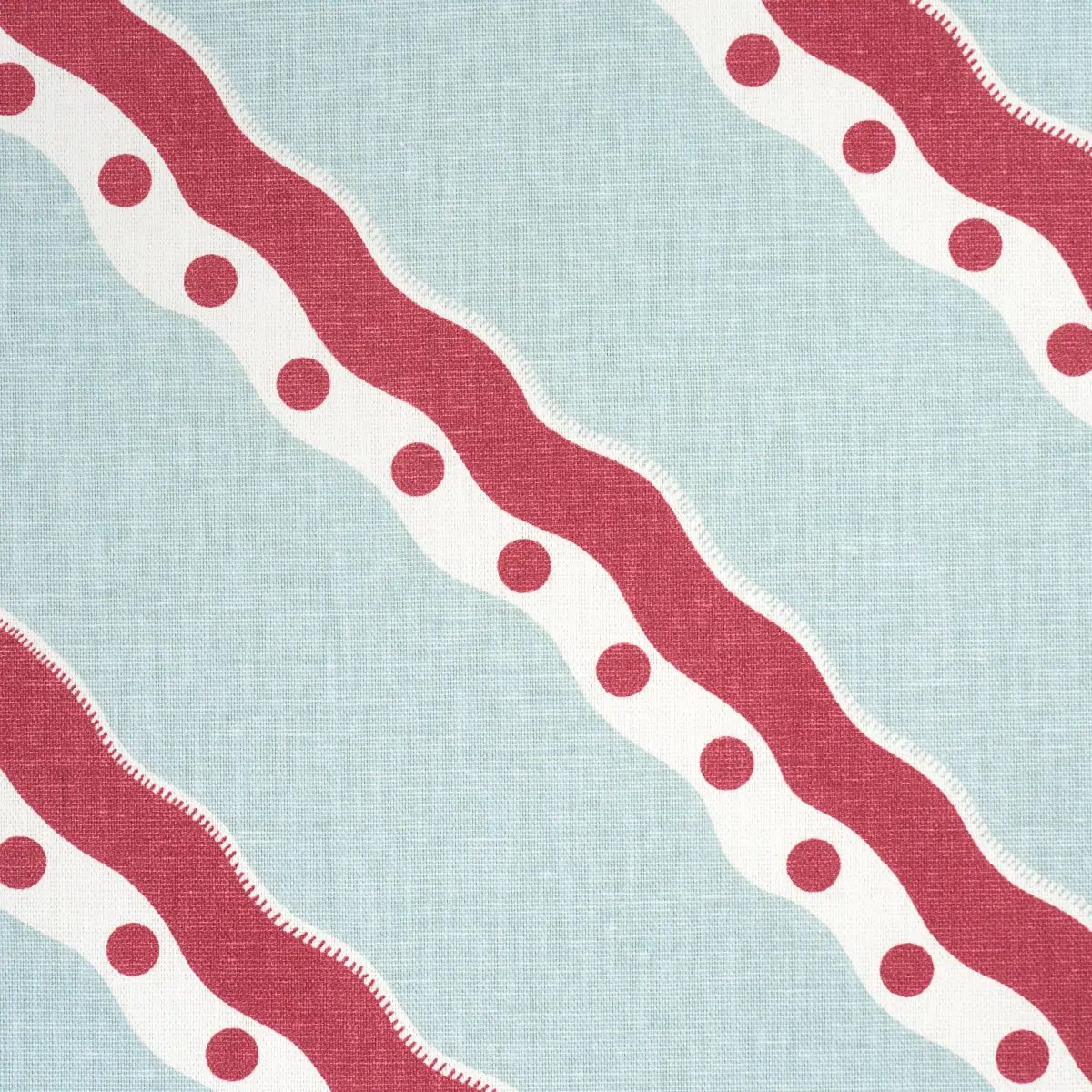 ROUSSEAU STRIPE_ ROUGE & SKY