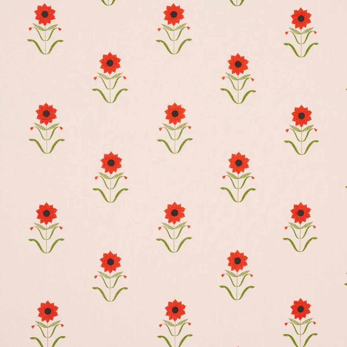 FORGET ME NOTS_ RED ON PINK