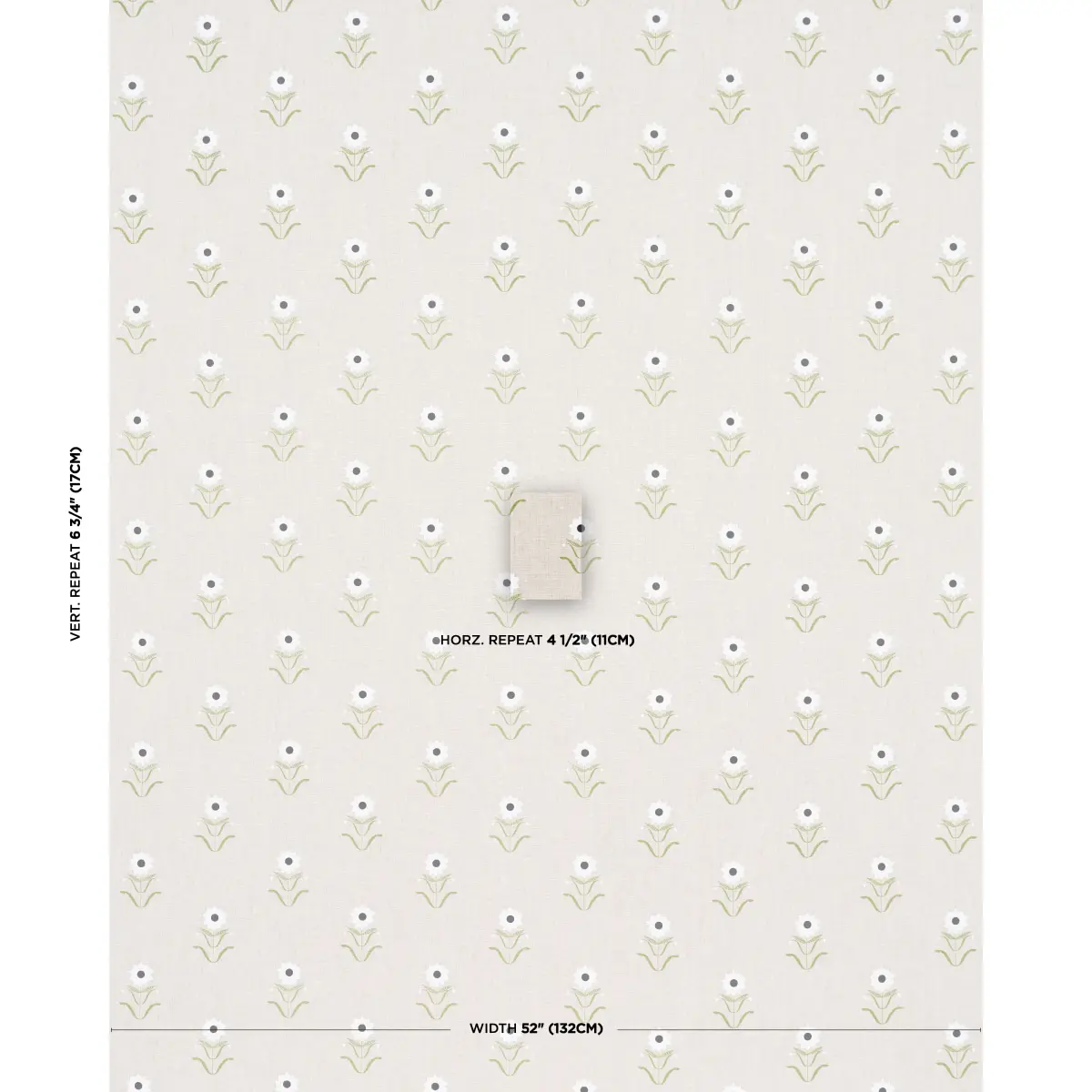 FORGET ME NOTS_ WHITE ON LINEN