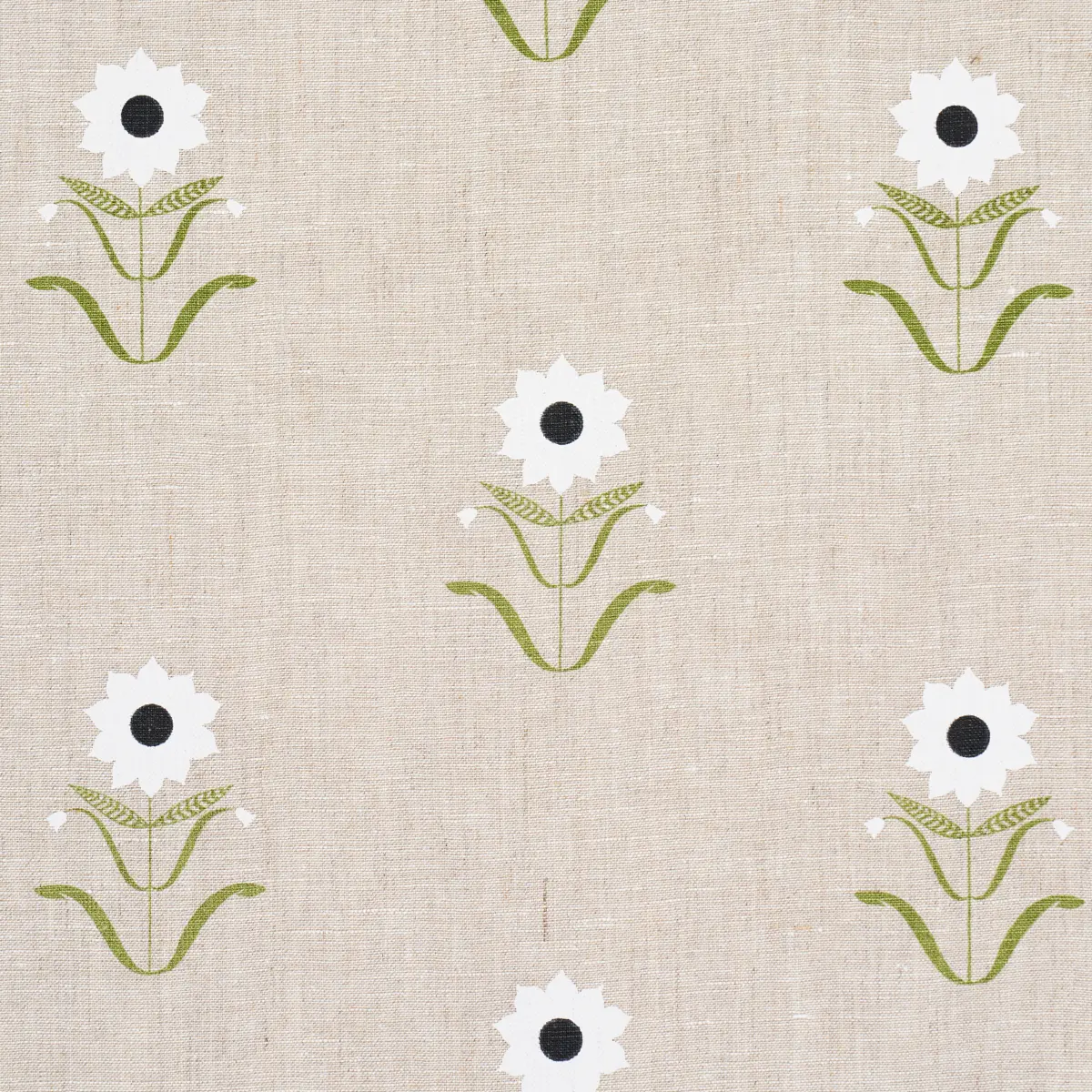 FORGET ME NOTS_ WHITE ON LINEN