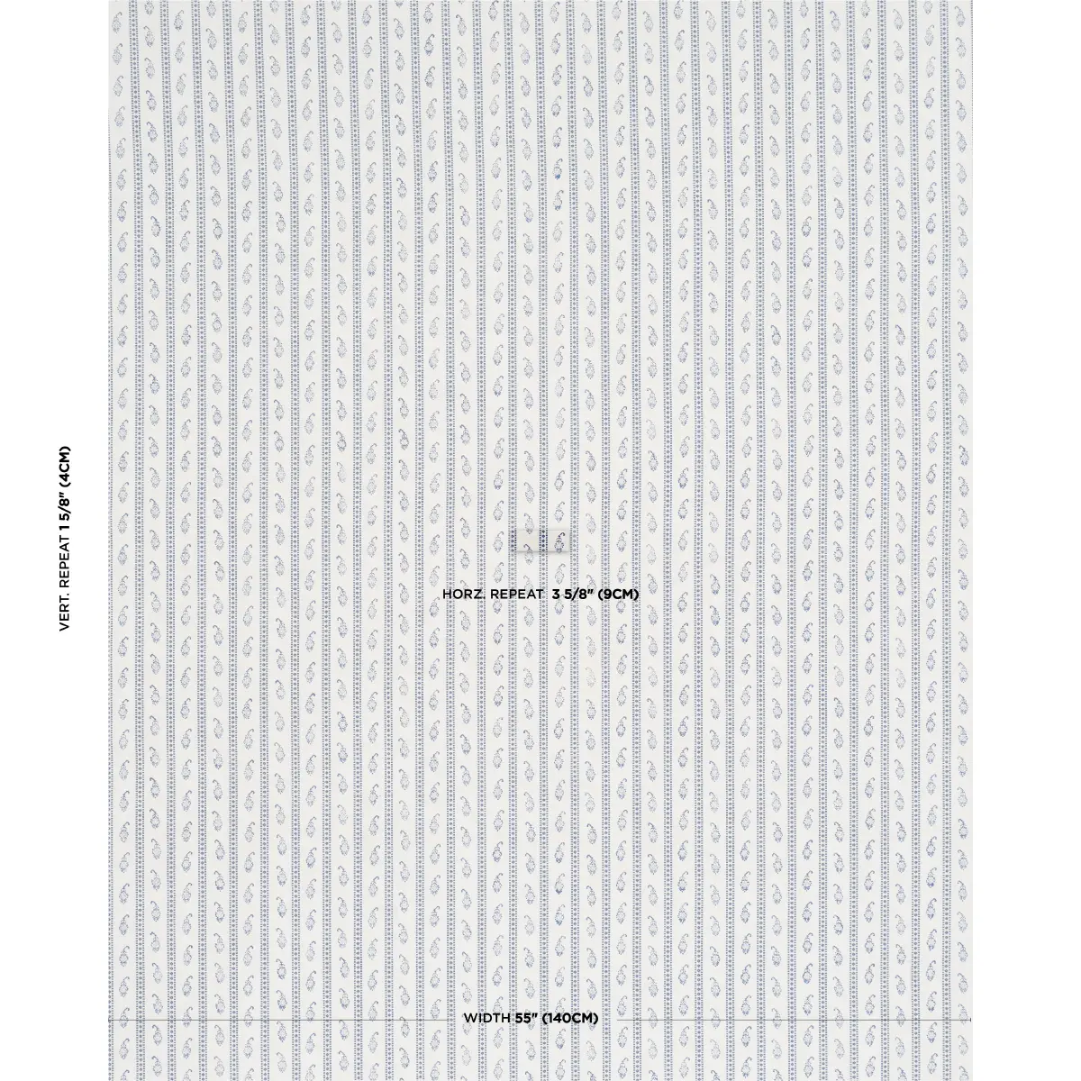 EDDIE WOVEN HAND BLOCK PRINT_ BLUE